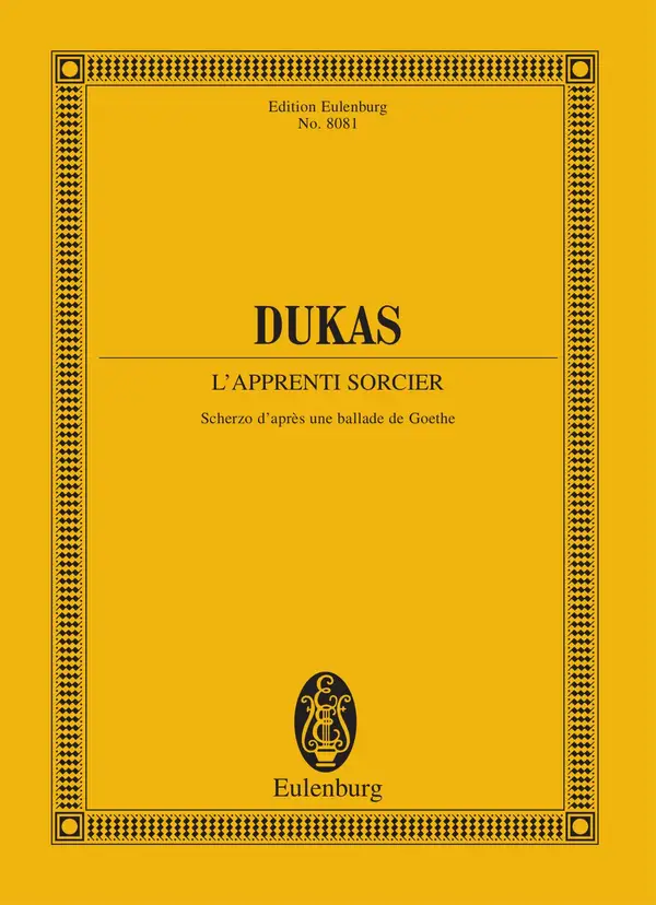 The Sorcerer's Apprentice : Scherzo d'après une ballade de Goethe