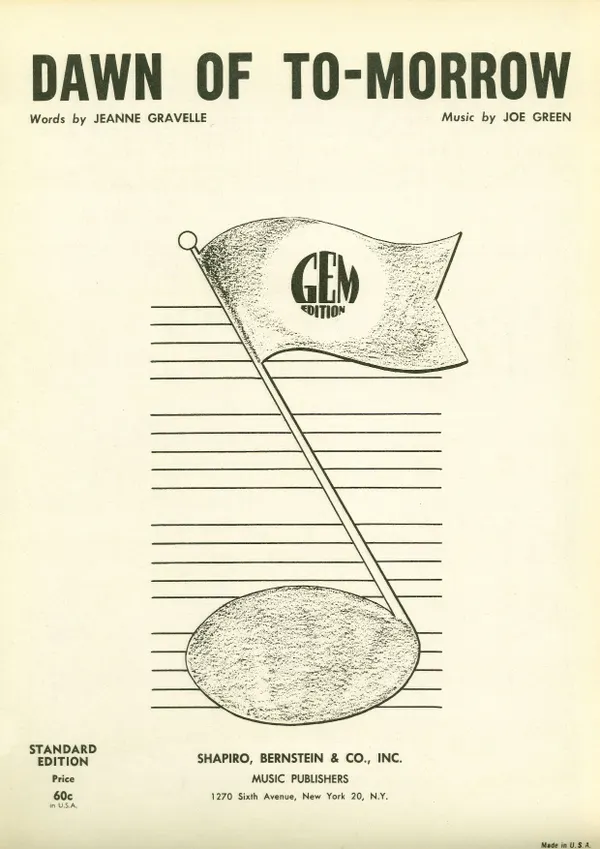 Dawn Of To-Morrow : Single Songbook