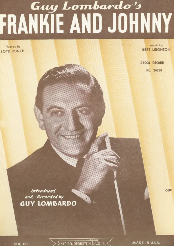 Frankie And Johnny : as performed by Guy Lombardo, Single Songbook
