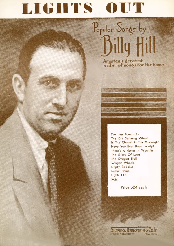Lights Out : as performed by Eddy Duchin, Single Songbook