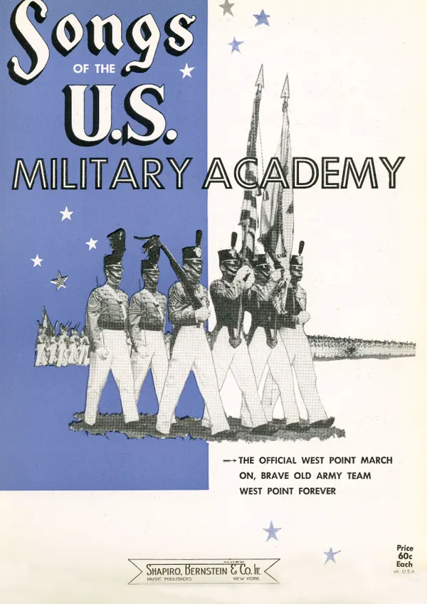The Official West Point March : Popular Standard; Single Songbook
