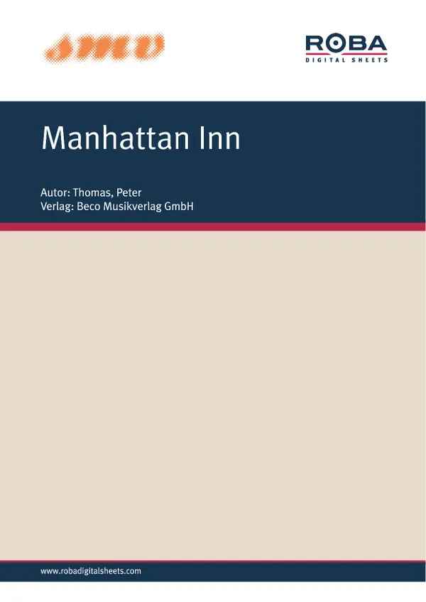 Manhattan Inn : aus dem Constantin-Film "Mordnacht in Manhattan"