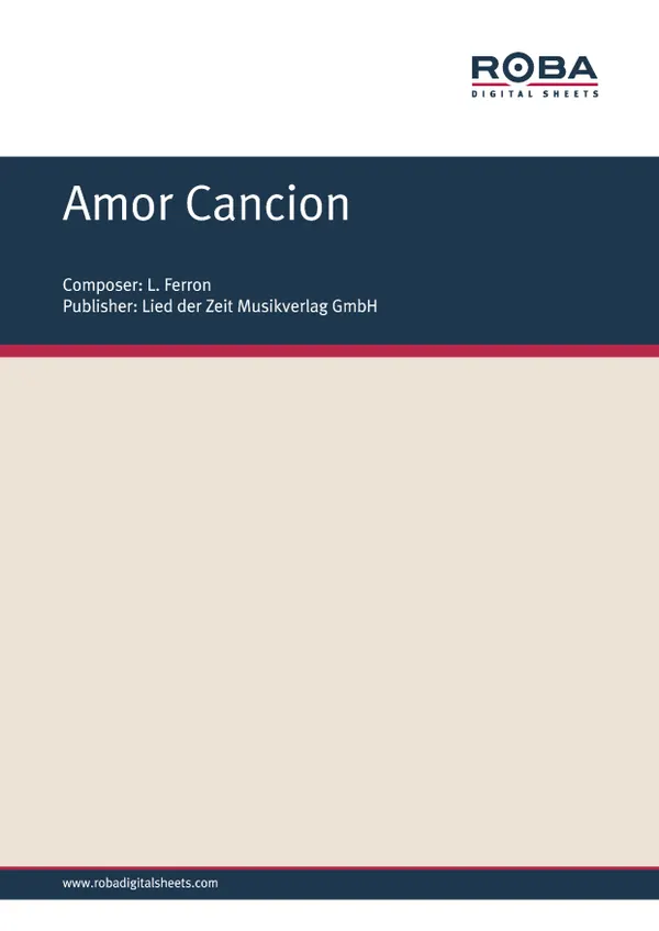Amor Cancion : Tango Argentino