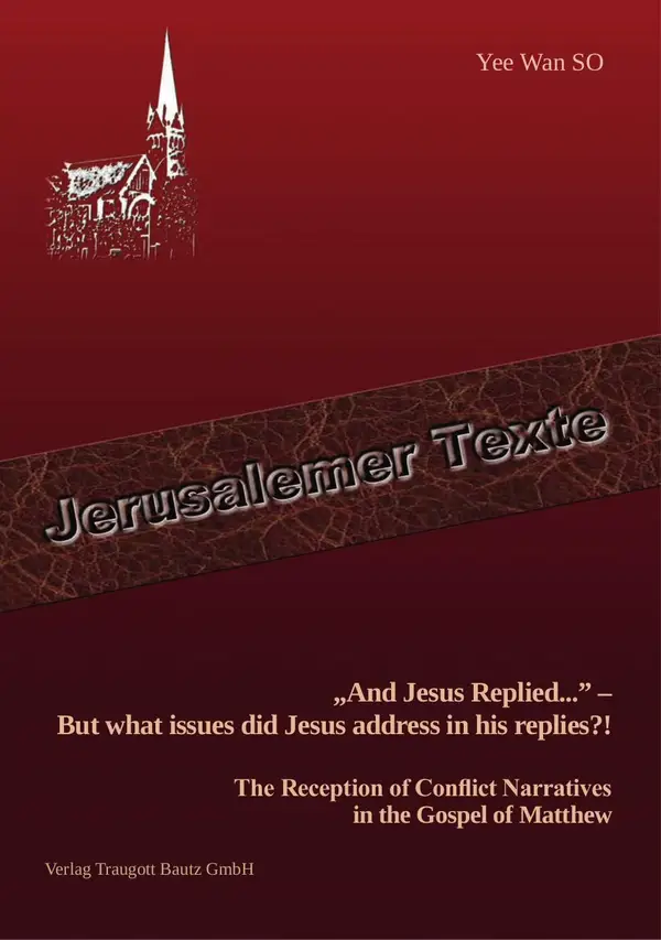 „And Jesus Replied...” – But what issues did Jesus address in his replies?! : The Reception of the Conflict Narratives in the Gospel of Matthew