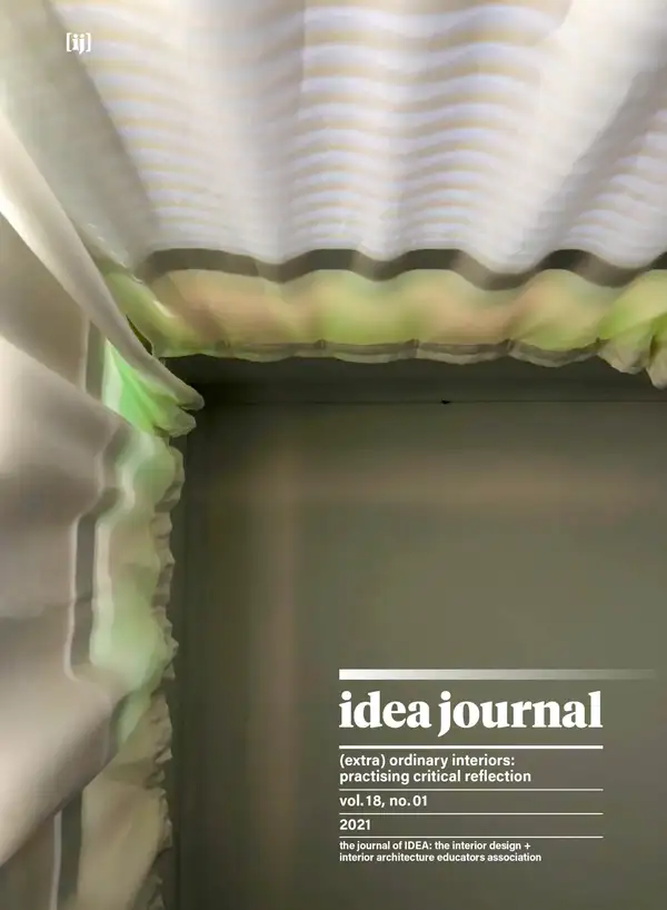 idea journal: (extra) ordinary interiors: practising critical reflection : vol. 18, no. 01