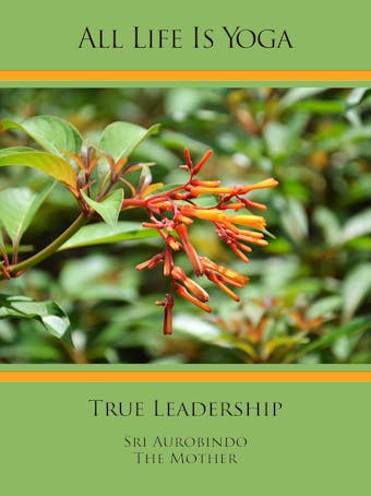 All Life Is Yoga: True Leadership - undefined
