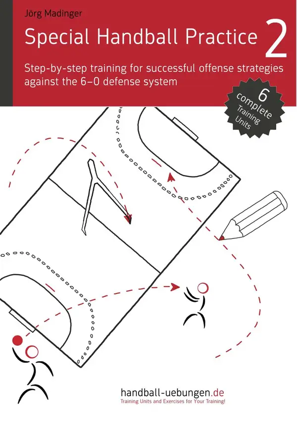 Special Handball Practice 2 - Step-by-step training of successful offense strategies against the 6-0 defense system