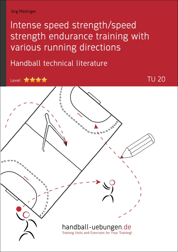 Intense speed strength/speed strength endurance training with various running directions (TU 20) : Handball technical literature