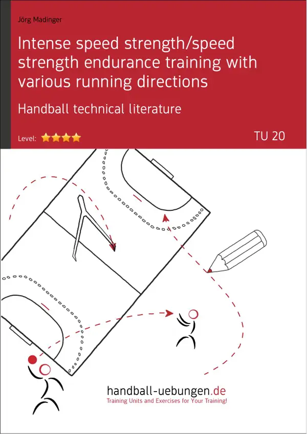 Intense speed strength/speed strength endurance training with various running directions (TU 20) : Handball technical literature