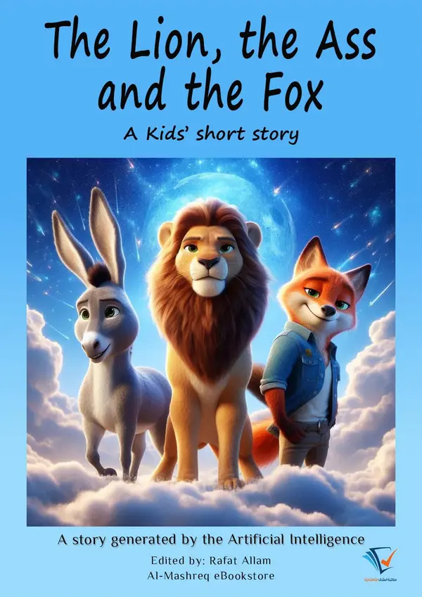 The Lion, the donkey, and the Fox : AI Kids' Stories