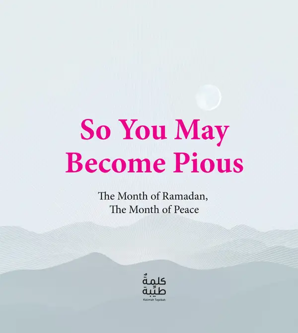 So You May Become Pious
