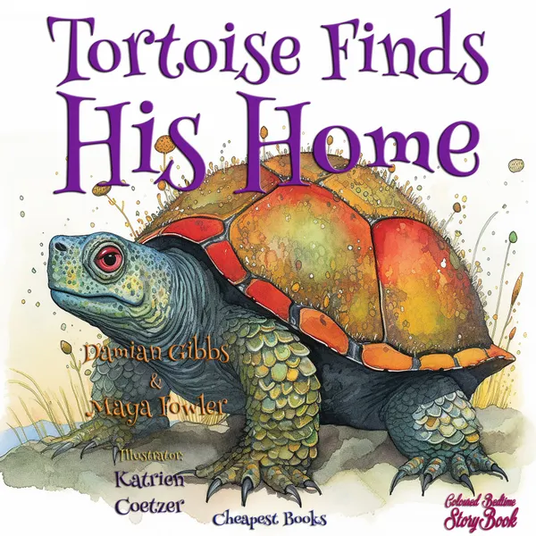 Tortoise Finds His Home : "Coloured Bedtime StoryBook"
