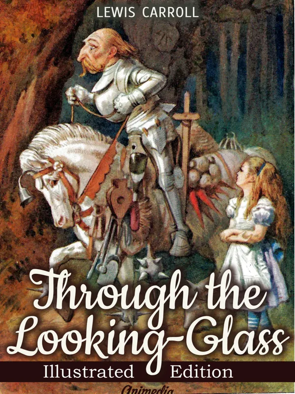 Through the Looking-glass, and What Alice Found There (Illustrated) : Illustrated Fairy Tales (Fairy Tale)
