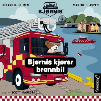 Bjørnis kjører brannbil - Rikard B. Heimen
