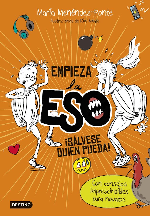 Empieza La Eso ¡sálvese Quien Pueda Ilustraciones De Kim Amate E Book María Menéndez 6492