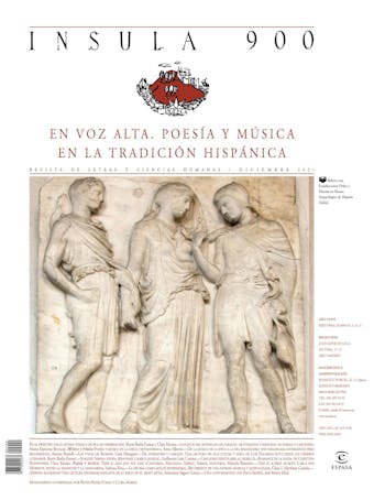 En voz alta. Poesía y música en la tradición hispánica (Ínsula nº 900): (Diciembre de 2021) - AA. VV.