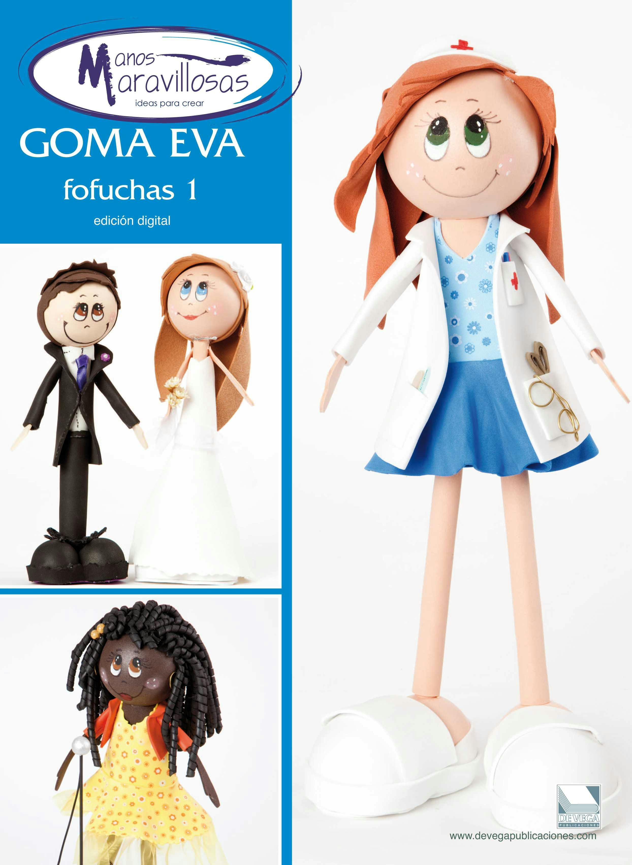 Fofuchas de cheap goma eva