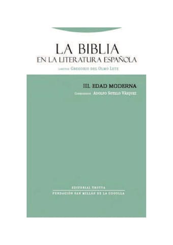 La Biblia en la literatura española III: Edad Moderna - undefined
