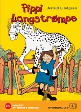 Omslag til Thomas Winding læser Pippi Langstrømpe