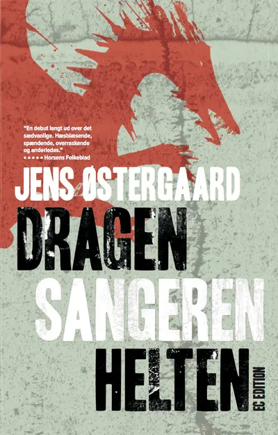 Omslag til Dragen Sangeren Helten