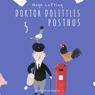 Omslag til Doktor Dolittles posthus