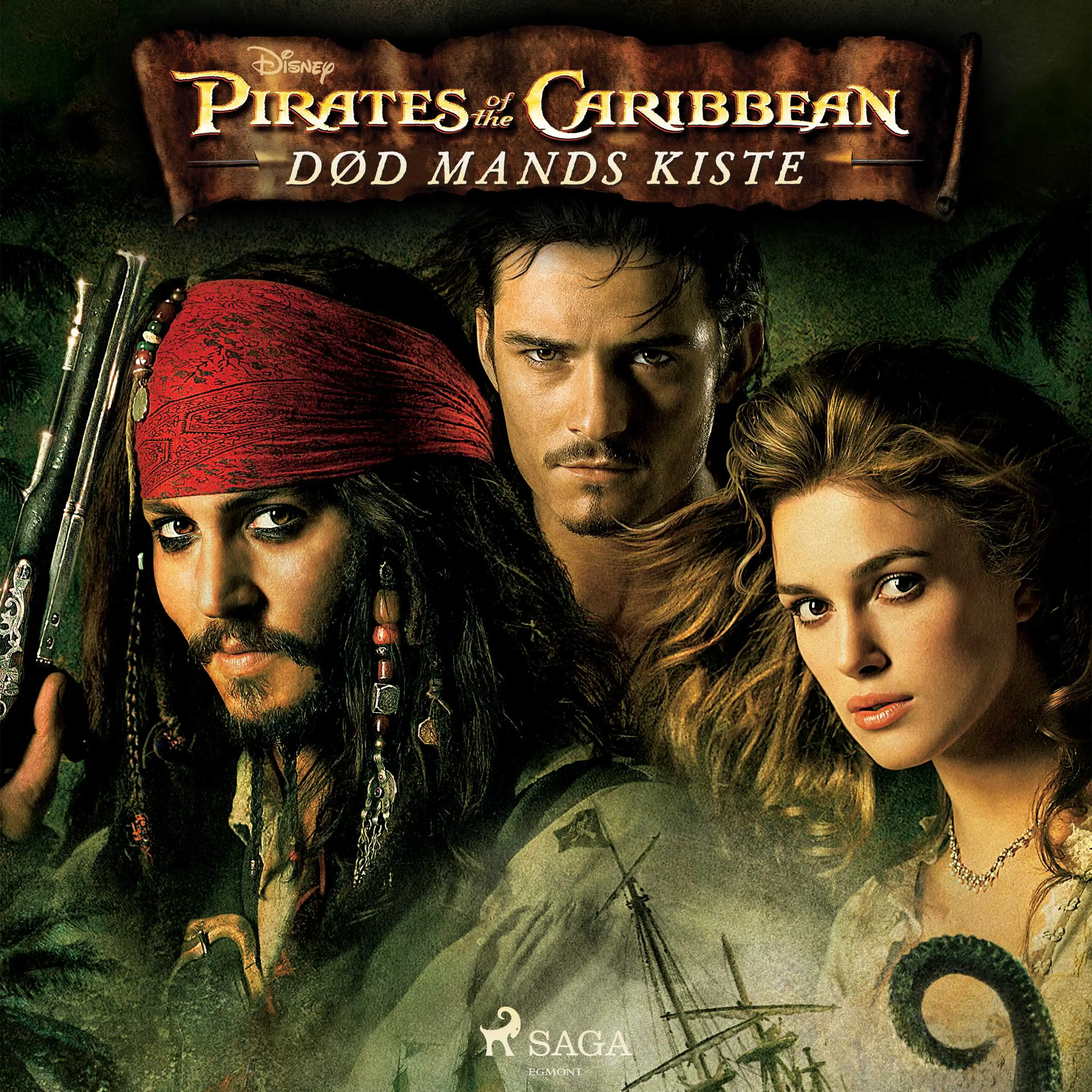 Pirates of the Caribbean - Død mands kiste – Lydbok – Disney – ISBN  9788711960660, image size:3000x3000