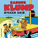 Omslag til Rasmus Klump bygger skib