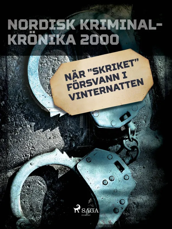När "Skriket" försvann i vinternatten