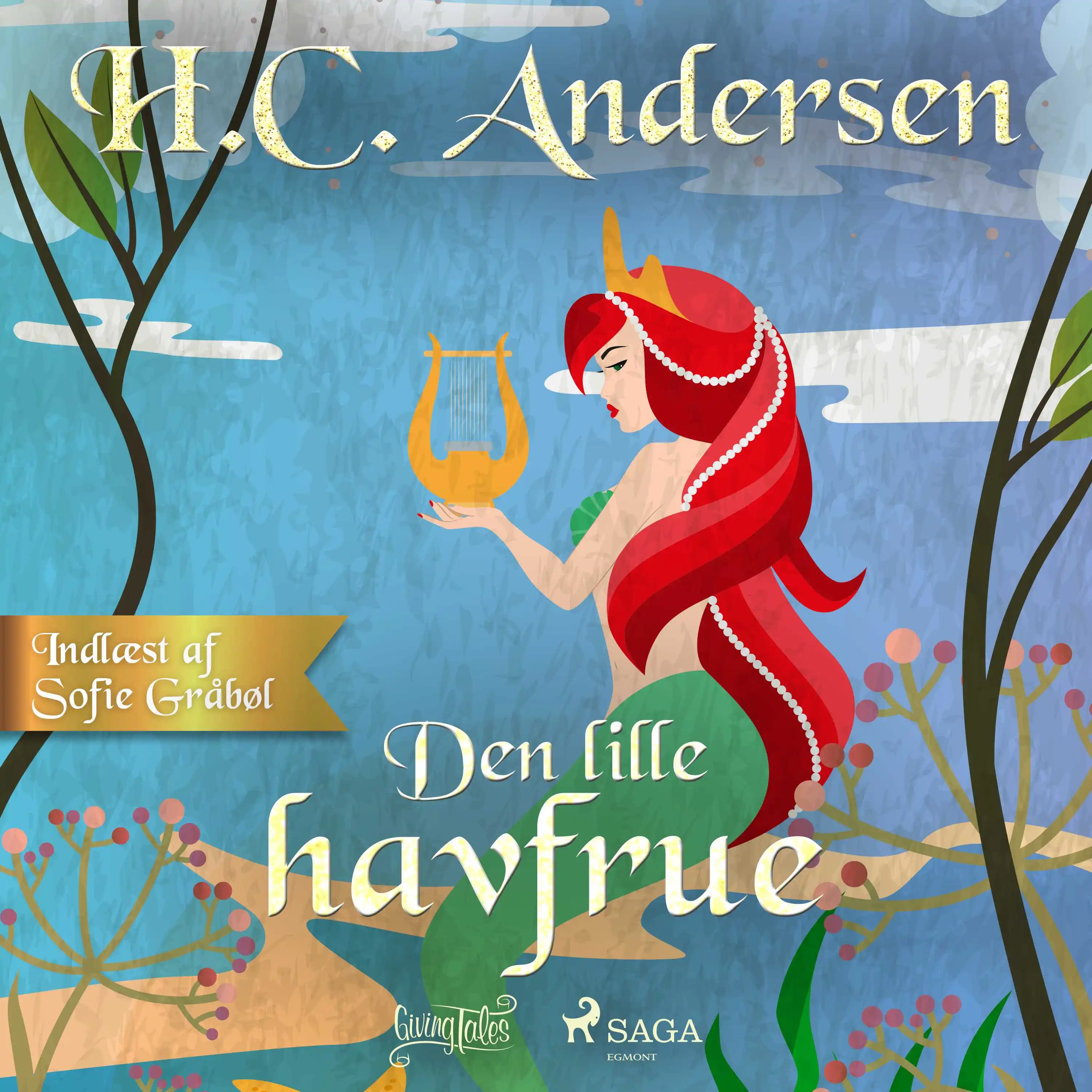 Den lille havfrue – Lydbog \u0026 E-bog – H.C. Andersen – ISBN 9788726602166 \u0026  9788711421130, image size:3000x3000