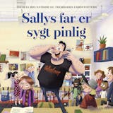Omslag til Sallys far er sygt pinlig