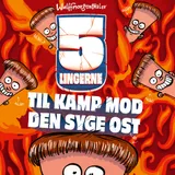 Omslag til Femlingerne - til kamp mod den syge ost