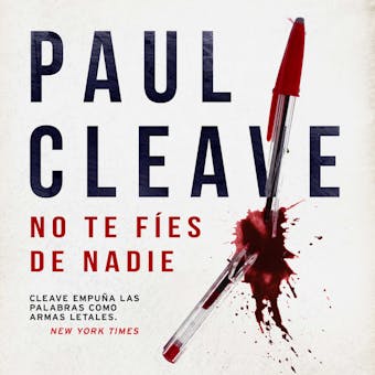 No te fíes de nadie - Paul Cleave