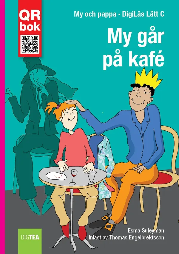 My går  på kafé - DigiLäs Lätt C