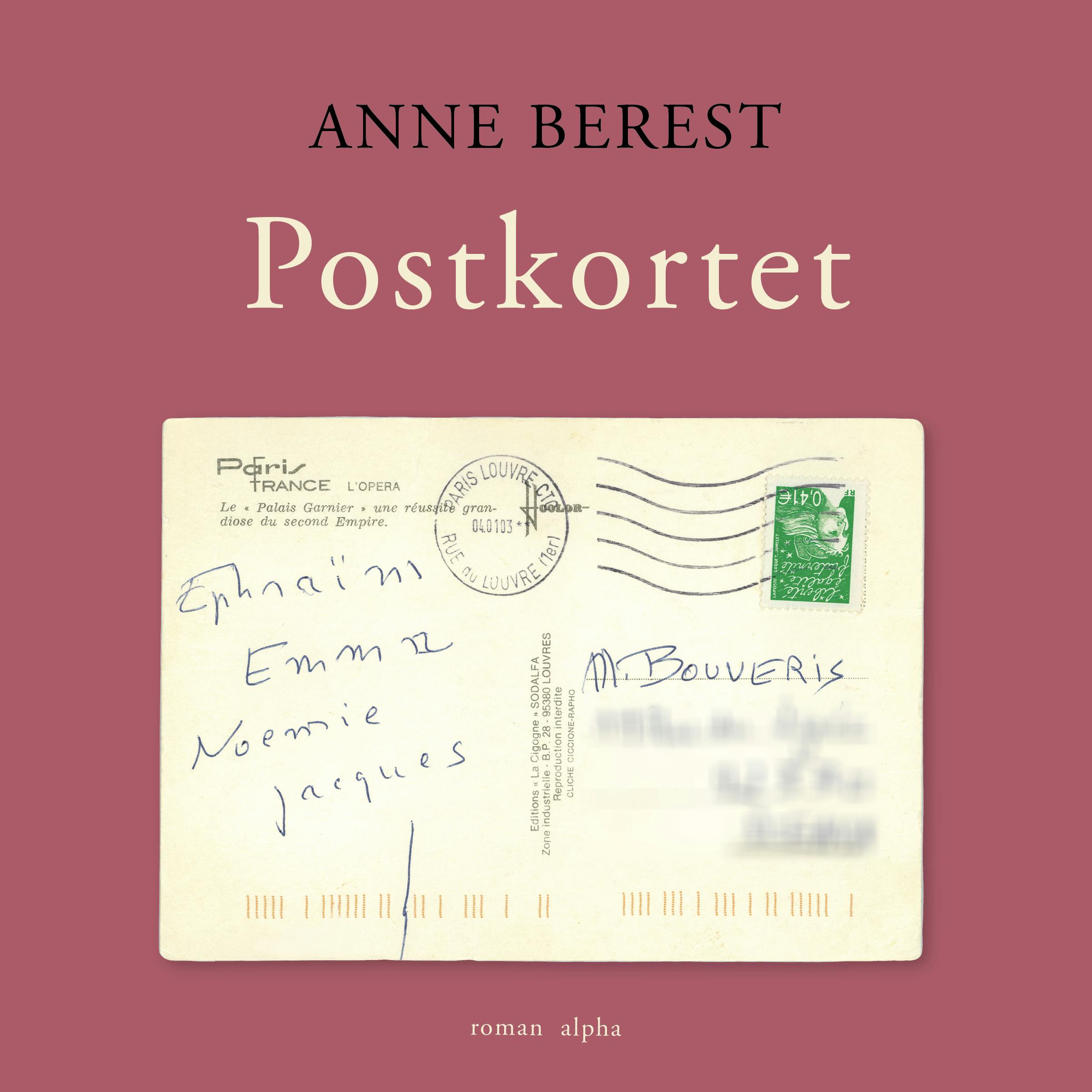 La Carte postale Livre audio, Anne Berest
