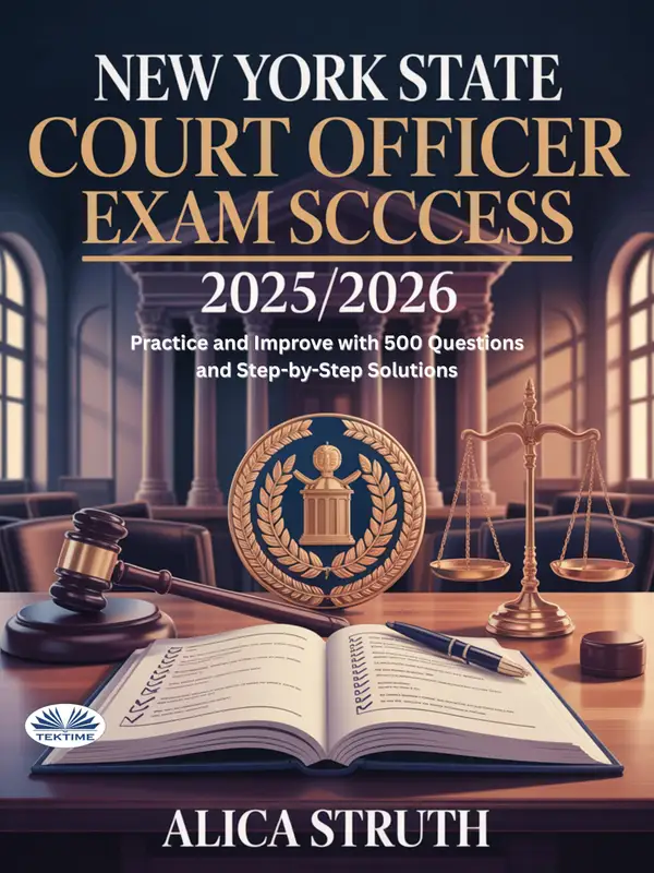New York State Court Officer Exam Success 2025/2026 : Practice And Improve With 500 Questions And Step-By-Step Solutions