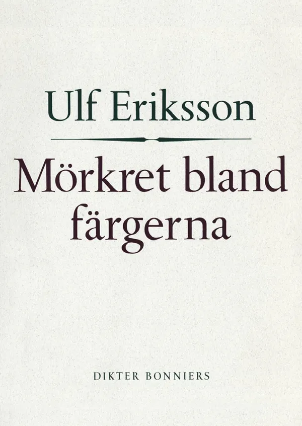 Mörkret bland färgerna