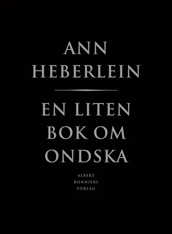 En liten bok om ondska