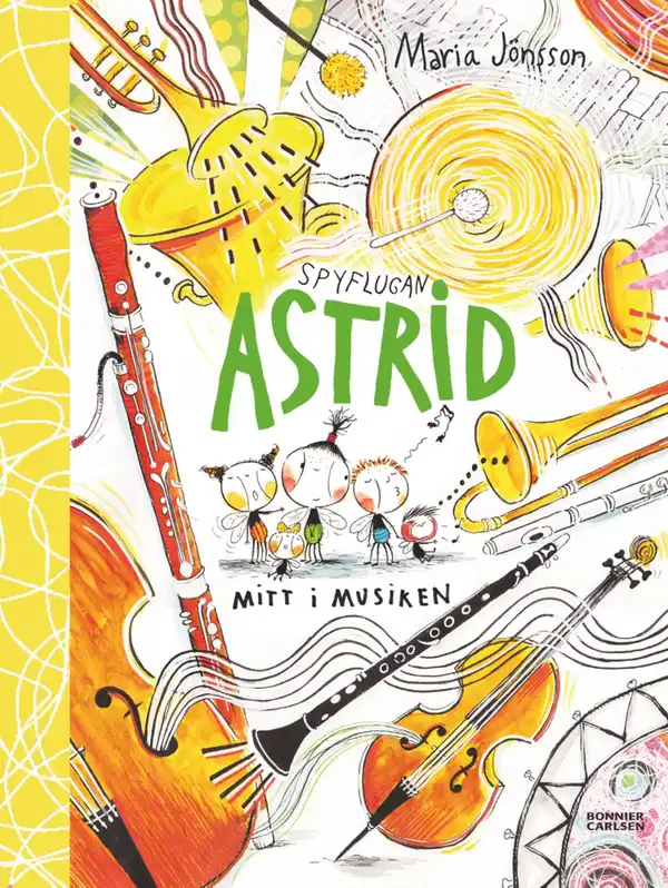 Spyflugan Astrid mitt i musiken