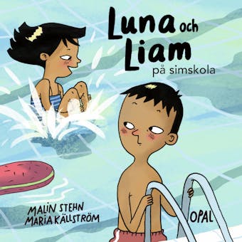 Luna och Liam på simskola