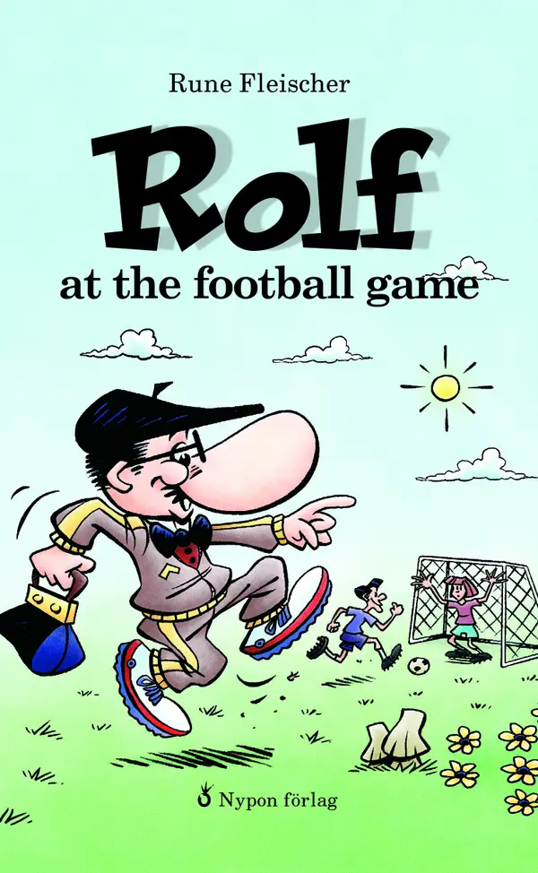 Rolf at the football game
