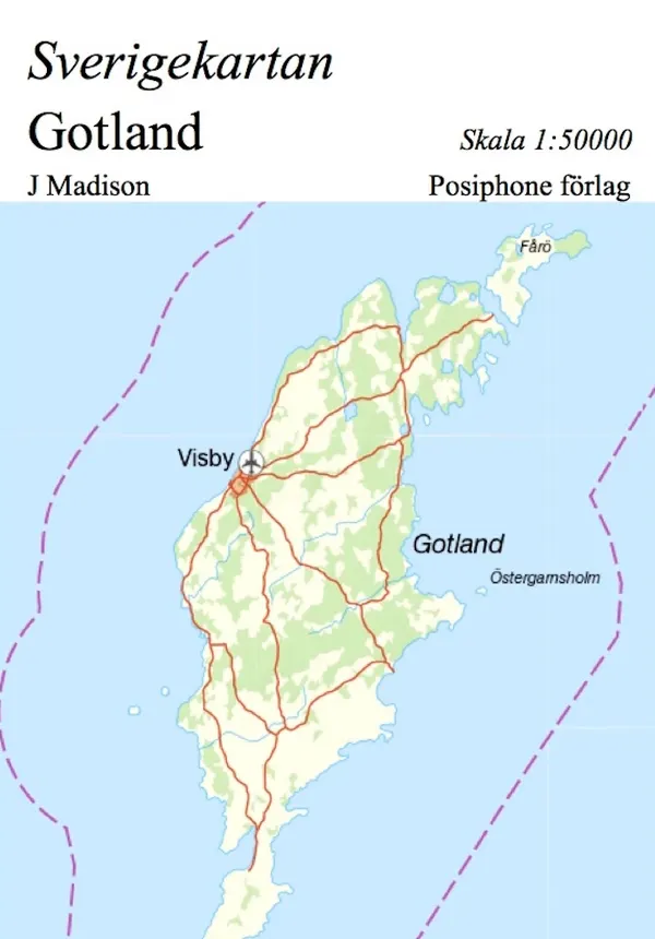 Sverigekartan, Gotland