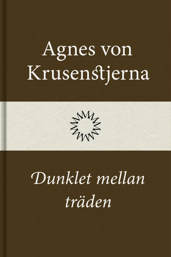 Dunklet mellan träden