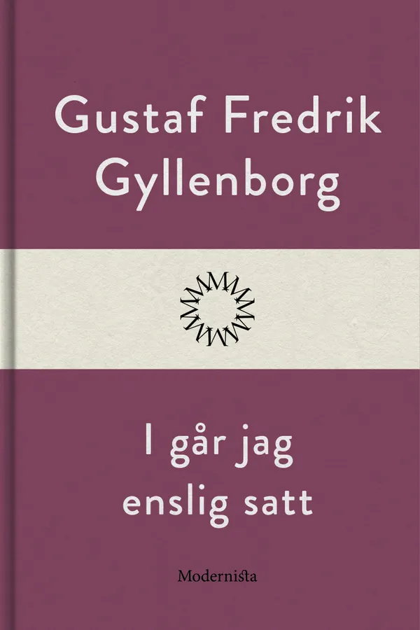I går jag enslig satt