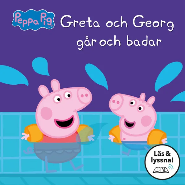 Greta och Georg går och badar (Läs & lyssna)