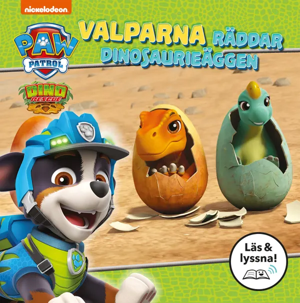 Valparna räddar dinosaurieäggen (Läs & lyssna)