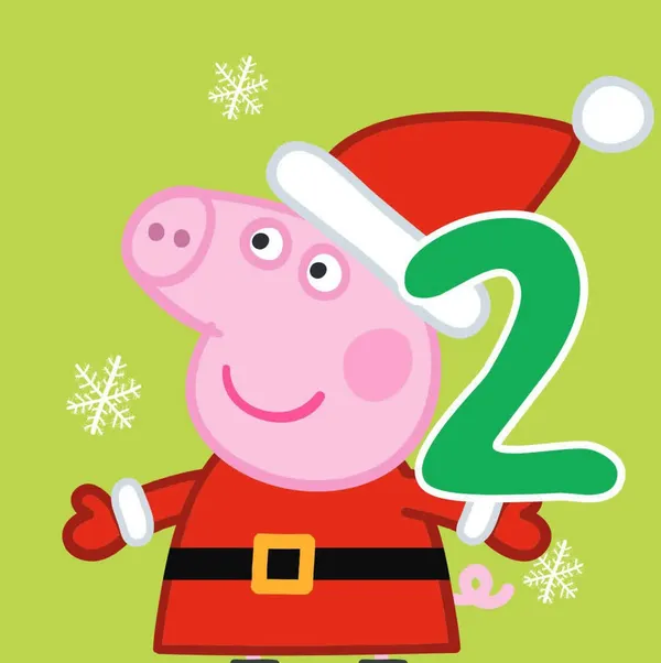 Greta Gris adventskalender Bok 2