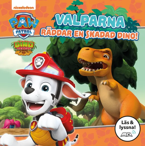 Valparna räddar en skadad dino! (Läs & lyssna)
