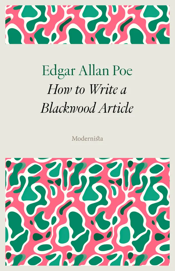 How to Write a Blackwood Article