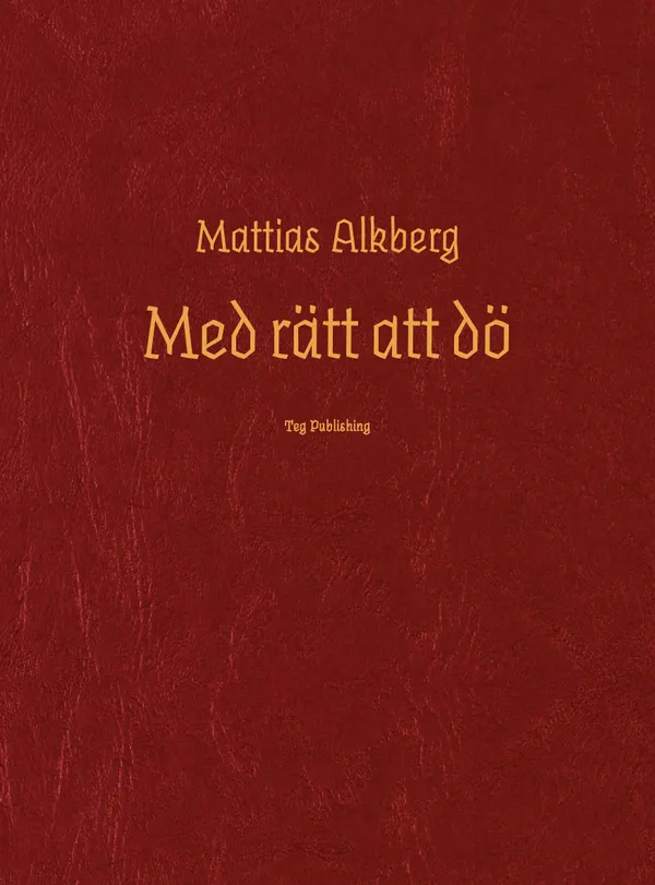 Med rätt att dö