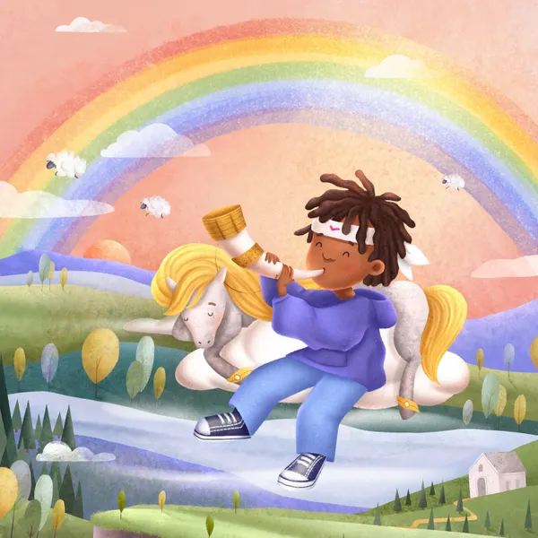 Heimdall finds peace and quiet : Bedtime story for children